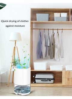 Arabest Dehumidifier for Home,1000ML Water Tank,(2500 Cubic Feet) Dehumidifiers for Bedroom,Bathroom,Basetment with 7 Colors Led Light,Auto Shut Off  - Image 4