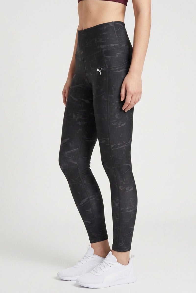 PUMA Women Sportswear Fit Training Leggings, Black - Image 3