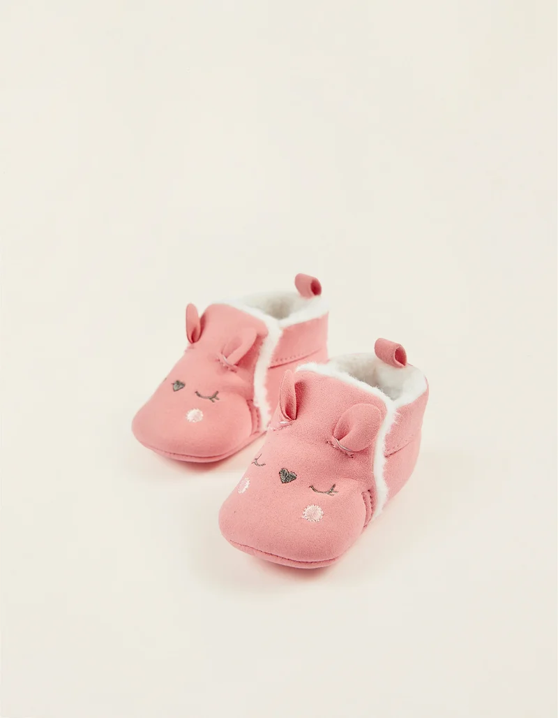 Zippy Rubber Wellies for Baby Girls 'Minnie', Pink