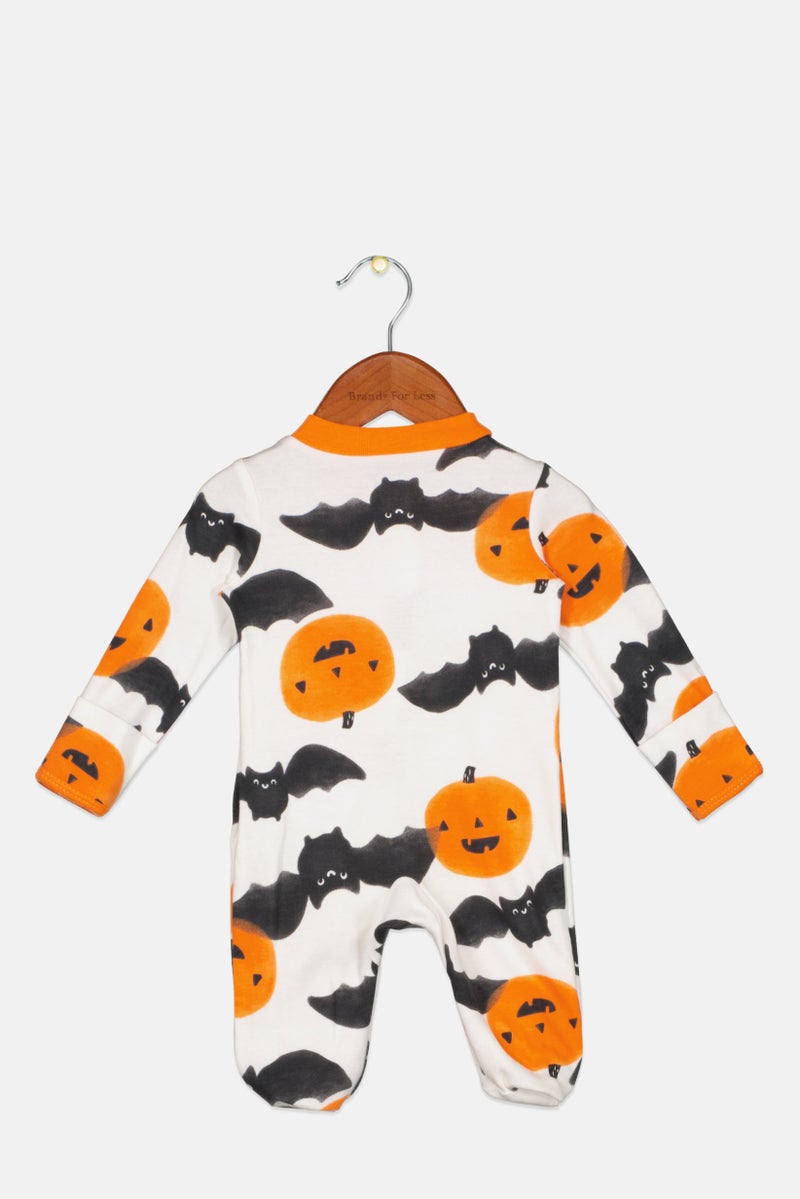 carter's بدلة أطفال أولاد بطبعة شاملة، بيضاء - Image 2