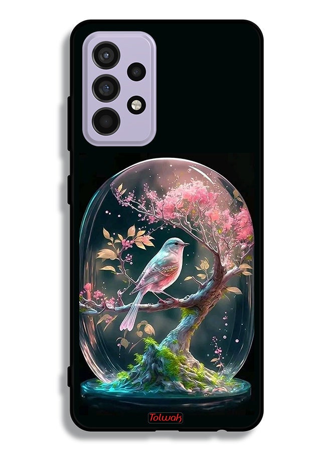 Tolwak Samsung Galaxy A52 4G Protective Case Cover Bird In Jarr - Image 1
