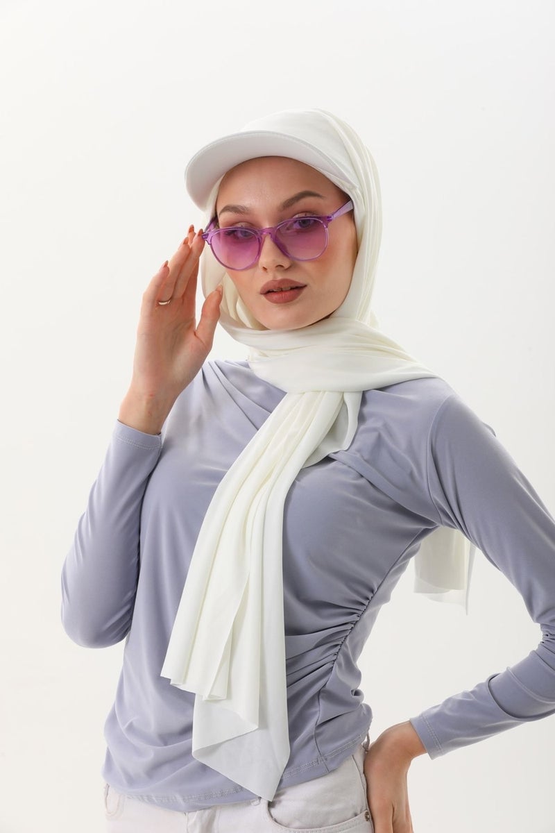 Elif Iç Giyim Elif Underwear Sandy Shawl with Hat - Image 2