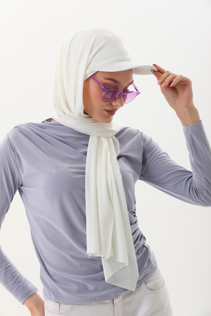Elif Iç Giyim Elif Underwear Sandy Shawl with Hat - Image 3