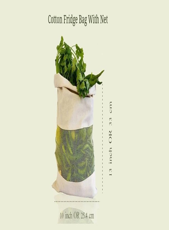 RENVA 12 pcs Premium Cotton Canvas Muslin Bag. Double Drawstring. Reusable Natural Eco Friendly Muslin Storage Bags. (TRANSPARENT COTTON, SET OF 12) - Image 4