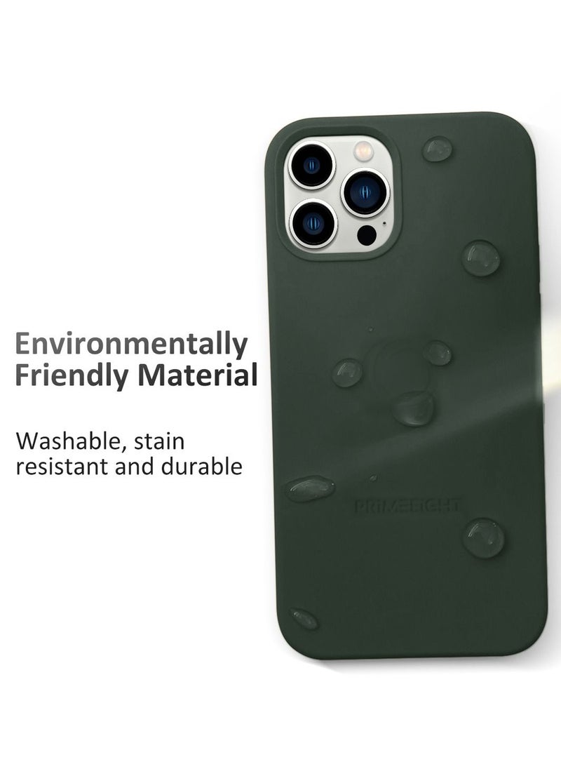 PRIMEEIGHT iPhone 12 Pro Max Case 6.7 inch Shockproof Curved Edges Apple iPhone 12 pro max case Anti Scratch iPhone 12 Pro Max protective case GREEN  - Image 2