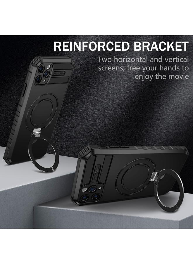 زبون جراب هاتف iPhone 11 Pro Max مع حامل مغناطيسي MagSafe - Image 3