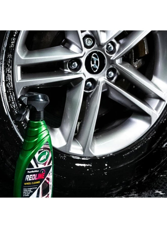 TurtleWax Redline Car Wheel & Rim Cleaner Restorer 500 ML - Image 4