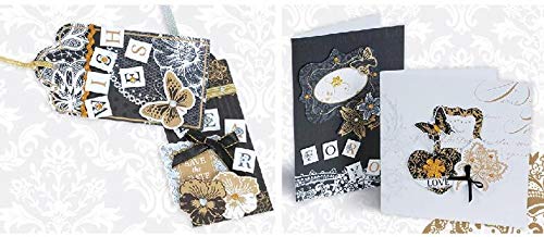Qatalitic Pattern Design Printed Papers for Art & Craft (VS12018), Size: 12 X 12 Inch for Greeting Cardmaking & Project Book Making (24 Patterned Sheets + 3 Die Cut Sheets) Paper Designer Paper Pack - Image 5