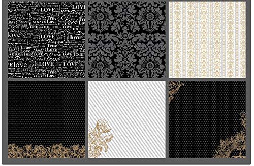 Qatalitic Pattern Design Printed Papers for Art & Craft (VS12018), Size: 12 X 12 Inch for Greeting Cardmaking & Project Book Making (24 Patterned Sheets + 3 Die Cut Sheets) Paper Designer Paper Pack - Image 4