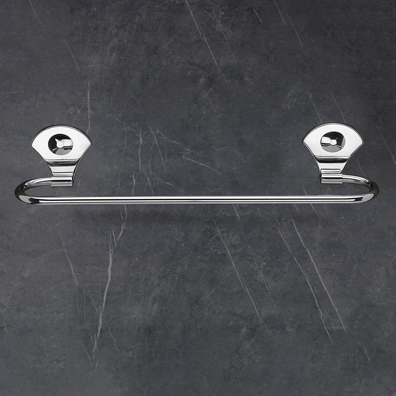 FORTUNE Stainless Steel Towel Rod/Towel Bar/Towel Holder/Towel Hanger/Towel Stand/Towel Rack/Towel Rail for Washroom Bathroom Accessories for Home, Hotel - Chrome (18 Inch, Pack of 3) - Image 5