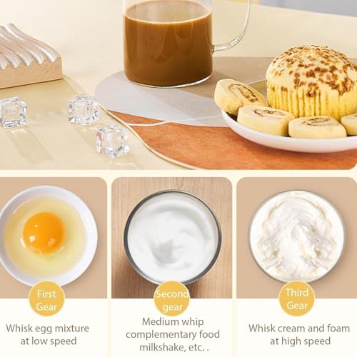 NIbbler Supreme 3-Speed Rechargeable Milk Frother for Coffee | Electric Whisk Mixer | Stainless Steel, Stand-Up Design - Image 5
