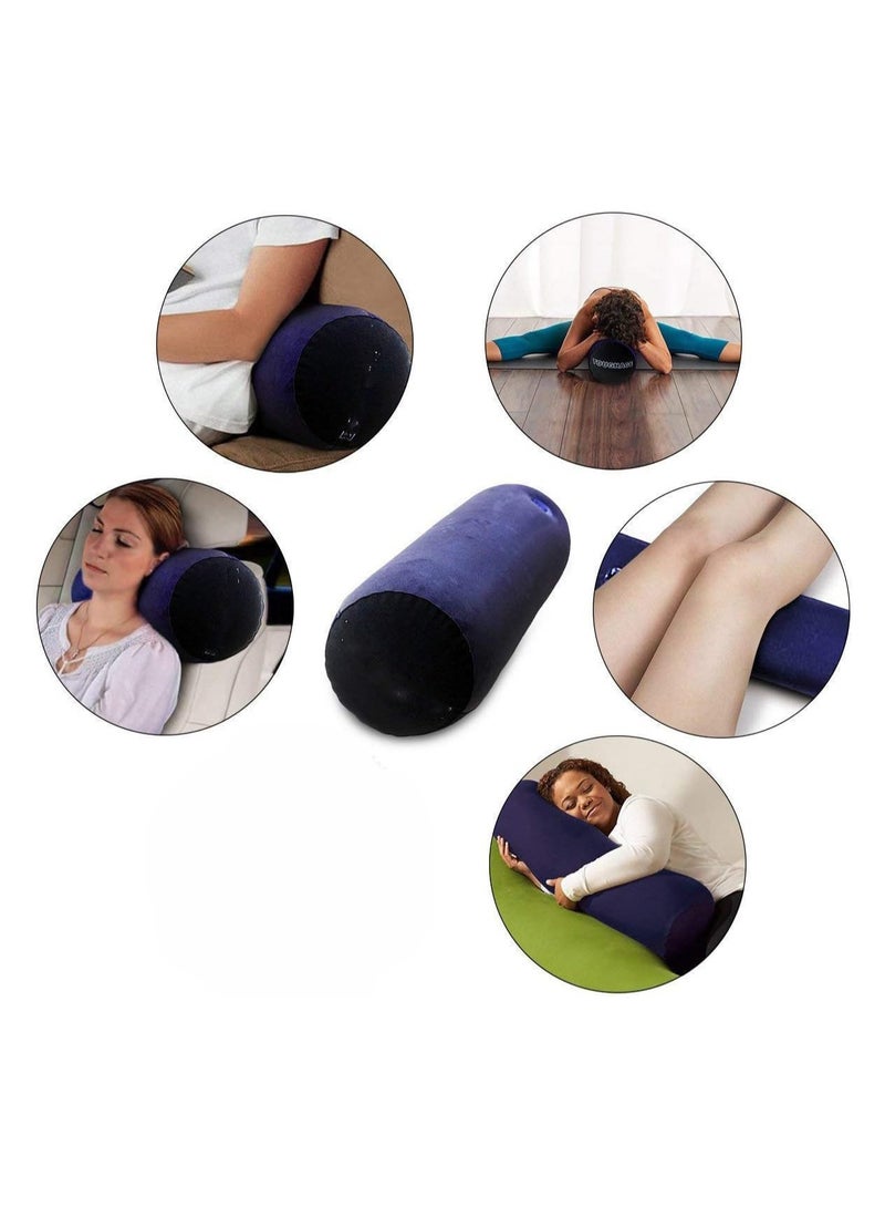 Loquat Multi Functional Inflatable Support Pillow for Travel Bedroom and Massage Cushion Ergonomic Design for Comfort and Posture Support Portable Durable and Easy to Store - Image 3