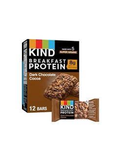 KIND Breakfast, Healthy Snack Bar, Dark Chocolate Cocoa, Gluten Free Breakfast Bars, 8g Protein, 1.76 OZ Packs (6 Count) - pzsku/ZC5AD13A314702FB73E7EZ/45/_/1731077789/21860151-b401-49e6-9996-fea43aac7868