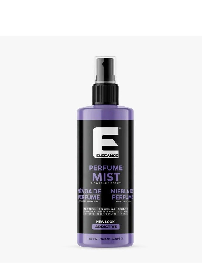 Elegance E Series Addictive Perfume Mist for Men - 300ml | Hydrating & Moisturizing Post-Shave Fragrance