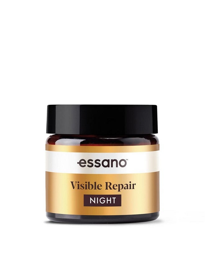 Essano Visible Repair Night Cream Face Moisturizer, Vitamin B3, Mature Skin Face Cream Supports Appearance Of Fine Lines & Wrinkles, Cruelty Free, 50G - Image 1