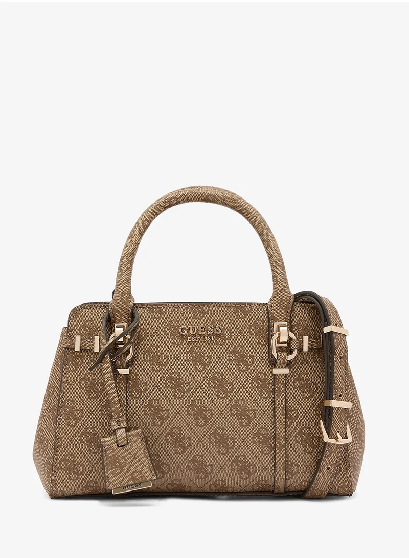 Leona Logo Small Satchel Bag