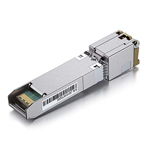 10Gtek SFP+ to RJ-45 10GBase-T Module,10Gbe SFP+ to Copper Ethernet Transceiver for Dell Force10 GP-10GSFP-T,TP-Link TL-SM5310-T and More, RJ-45 SFP+ CAT.6a, up to 30-Meter - Image 4