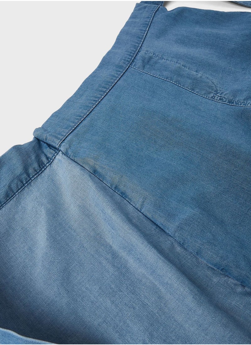 MANGO - Kids Wrap Shorts - Image 1