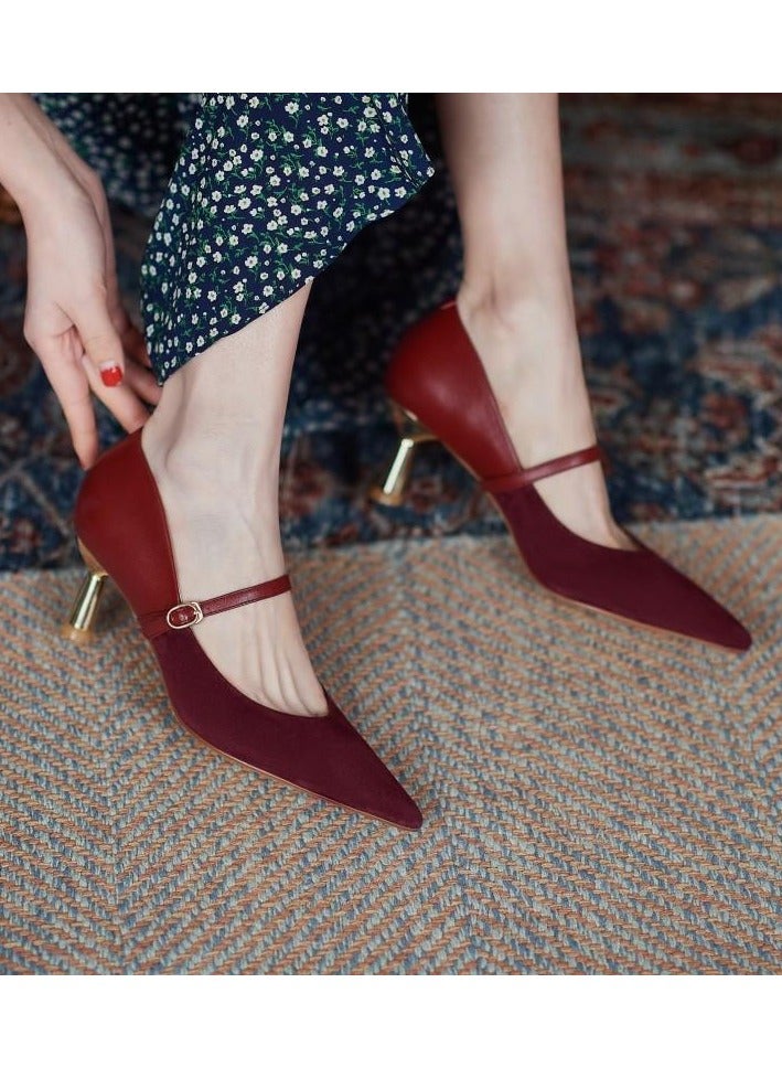 Nariele أحذية بكعب مدبب مع أحزمة كاحل - Image 2