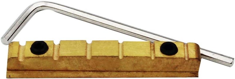 guyker 43mm Adjustable Guitar Nut - Brass Bell Nut (43 x 5mm) Split Regulation Replacement Parts Compatible with Les Paul LP Style Guitar - Image 2