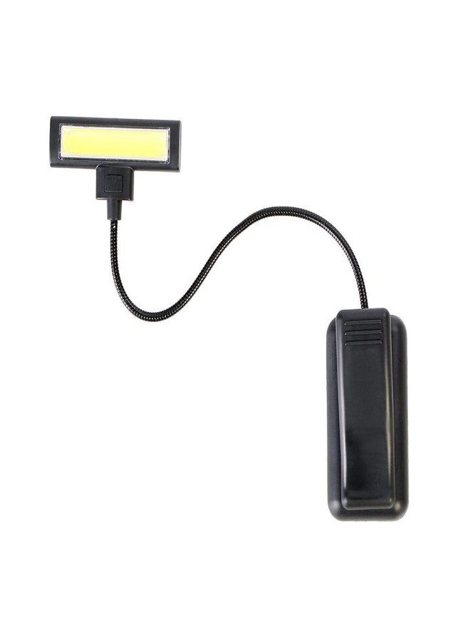 Flipco Plastic Reading Lamp, Black, Pack of 1 - Image 1