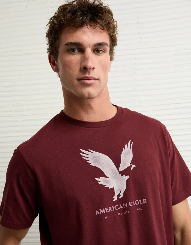 American Eagle AE Icon Logo Graphic T-Shirt for Men | Best Price UAE