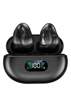TWS Q80 Wireless Earbuds Bluetooth 5.3 Bone Conduction Earphones Ear clip Design Touch Control