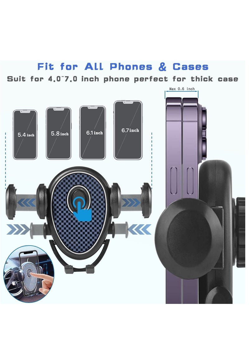 Universal Car Phone Holder Air Vent Car Mount Cell Phone Holder Car Phone Stand with Windshield Fit Thick Case & Heavy Phone Friendly Fit for All mobile phone Iphone Samsung - pzsku/ZC5ADD5B3E48A20AE8D15Z/45/_/1701405886/94e30afa-0383-46aa-8bcd-8fc8b9101ad6