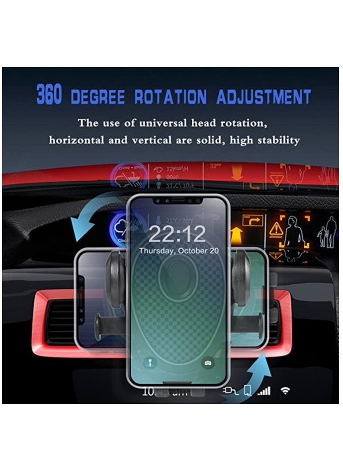 Universal Car Phone Holder Air Vent Car Mount Cell Phone Holder Car Phone Stand with Windshield Fit Thick Case & Heavy Phone Friendly Fit for All mobile phone Iphone Samsung - pzsku/ZC5ADD5B3E48A20AE8D15Z/45/_/1701405931/09a7764d-bce9-427e-ab34-fe00097792be