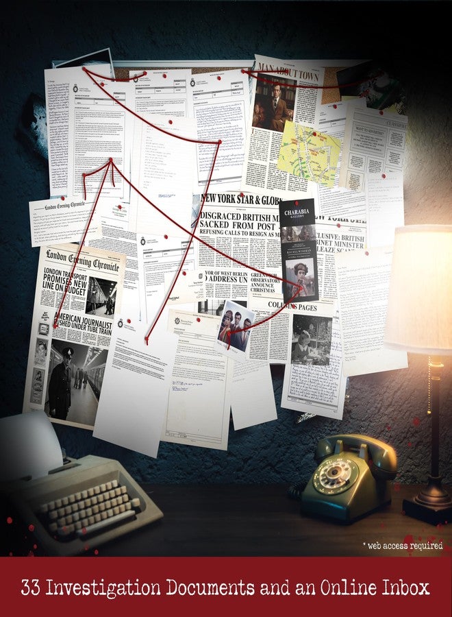 Cryptic Killers Unsolved murder mystery game - Cold Case Files Investigation - CRYPTIC KILLERS - Detective Evidence & Crime File - individuals, date nights & party games- "Murder in Market Hill" - Image 3