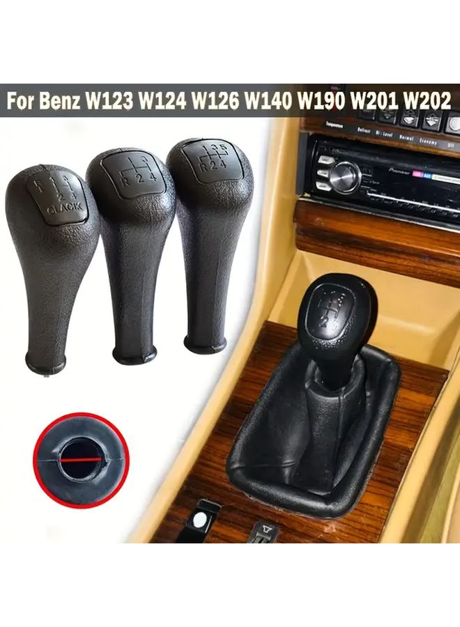 Black 4 Speed Manual Transmission Shift Knob Classic Style R Bottom Left - Image 3