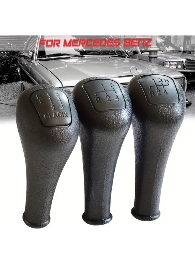 Black 4 Speed Manual Transmission Shift Knob Classic Style R Bottom Left - Image 1