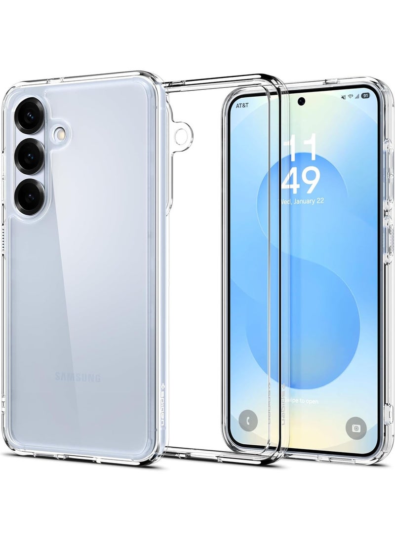 Spigen Ultra Hybrid Samsung Galaxy S25 Case Cover (2025) - Crystal Clear  - Image 1