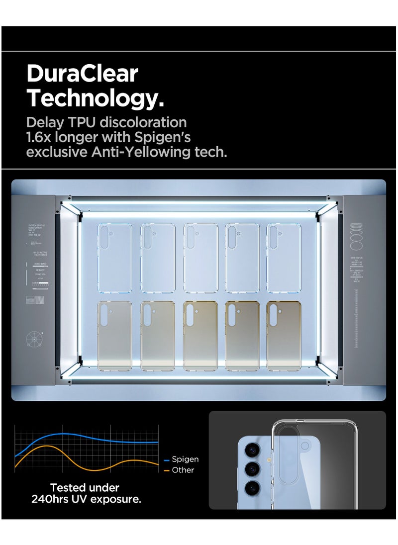 Spigen Ultra Hybrid Samsung Galaxy S25 Case Cover (2025) - Crystal Clear  - Image 4