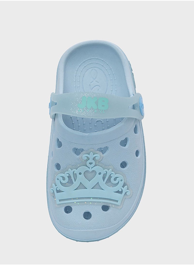 JUST KIDS BRANDS - Infant Flavia Clog Sandals - Image 1