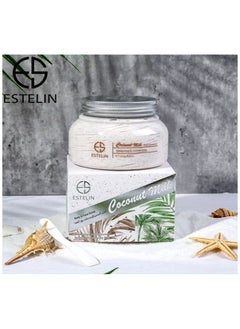 ESTELIN Coconut Milk Body and Face Scrub 250g  - Image 1