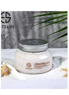 ESTELIN Coconut Milk Body and Face Scrub 250g  - Image 3