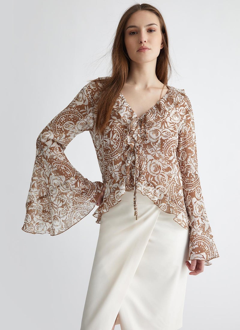 Liu Jo Blouse with lace - Image 1