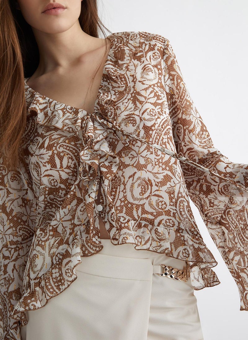 Liu Jo Blouse with lace - Image 3