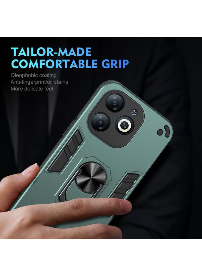 Zaboon Case For Infinix Smart 8 Shockproof Metal Ring Holder Phone Case - Image 5