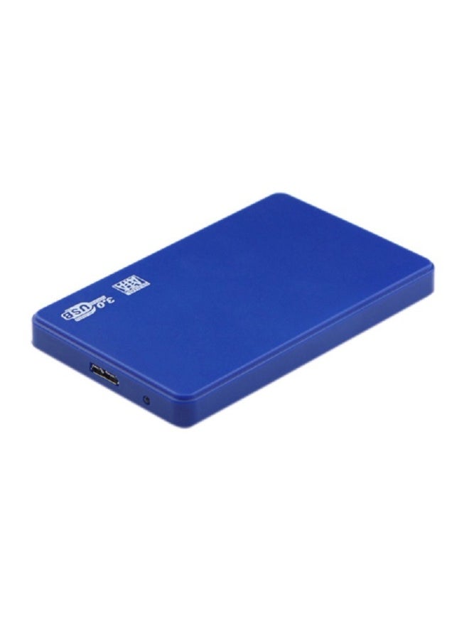 2.5 Inch Serial Port SATA 3.0 Interface Mobile Hard Disk Box High Speed USB Notebook SSD Solid State Hard Disk Box-Color:Blue  - Image 5