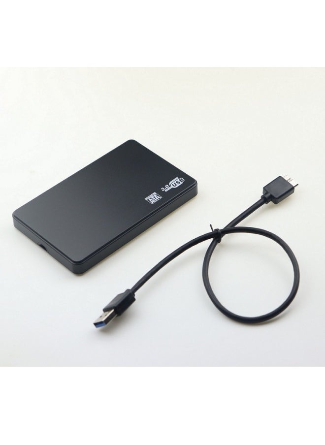 2.5 Inch Serial Port SATA 3.0 Interface Mobile Hard Disk Box High Speed USB Notebook SSD Solid State Hard Disk Box-Color:Blue  - Image 4