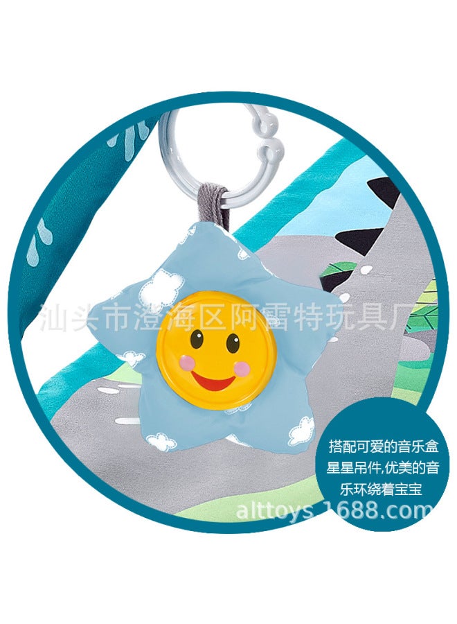 alt Baby Multi-functional Music Game Fitness Blanket Baby Early Education Game Mat Newborn Educational Plush Toy - Image 2