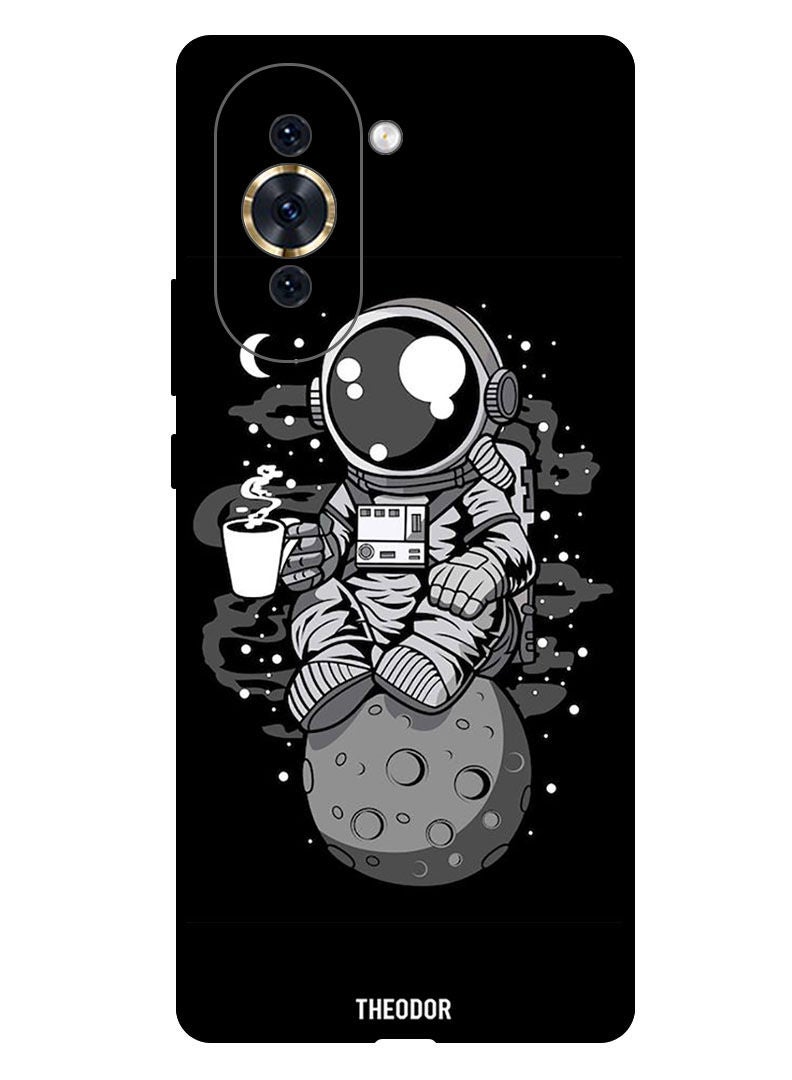 Theodor Protective Case Cover For HUAWEI NOVA 10 PRO Astronaut Coffee - Image 1