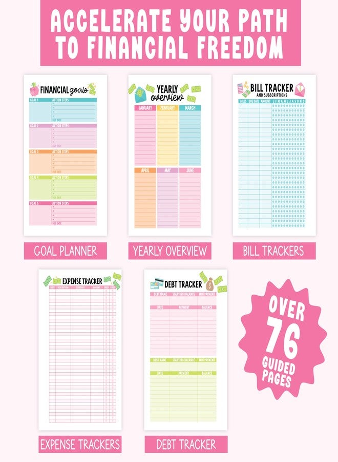 Hadley Designs 2026 Budget Planner and Monthly Bill Organizer - Monthly Budget Planner 2026, Financial Planners Budgeting Book, Bill Tracker Notebook for Expenses, Chalkboard Undated Finance Organizer Journal - Image 3