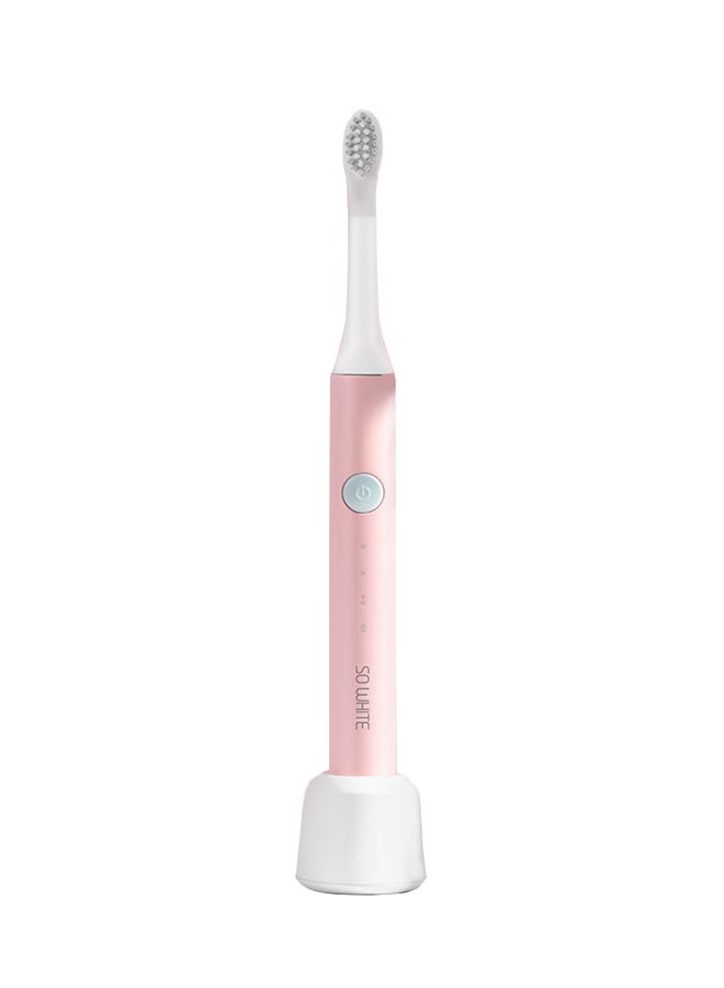 Electric Toothbrush White/Pink 6.69 x 2.56 x 0.79inch