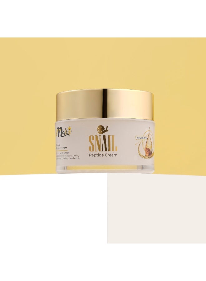 Malika Snail Peptide Cream - 92% Snail Secretion Filterate - Image 1
