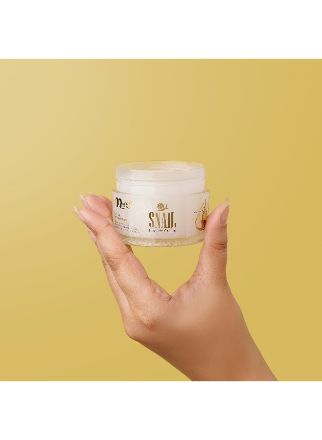 Malika Snail Peptide Cream - 92% Snail Secretion Filterate - Image 2