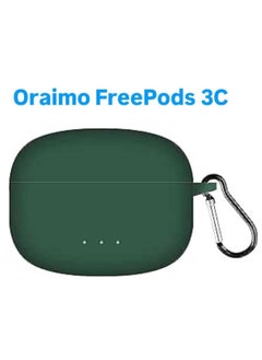 Generic Silicone Case for Oraimo Freepods 3C - dark green  - Image 1