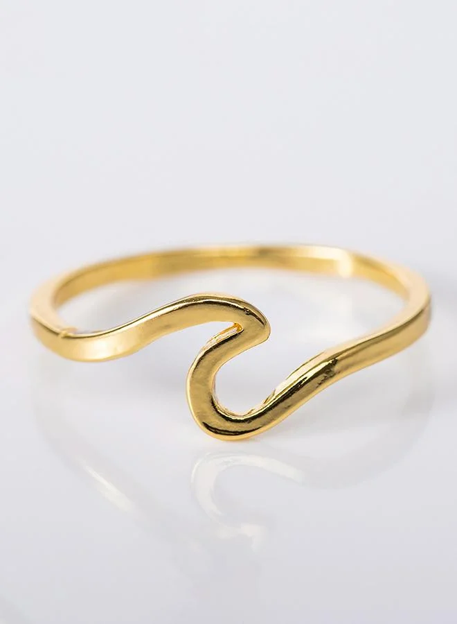 Take Two Wave Band Ring